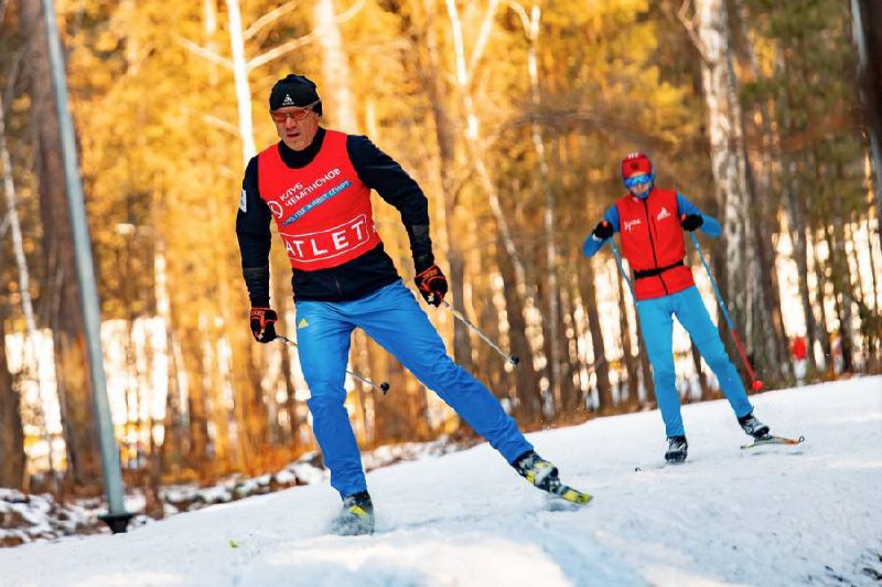 Лыжная тренировка