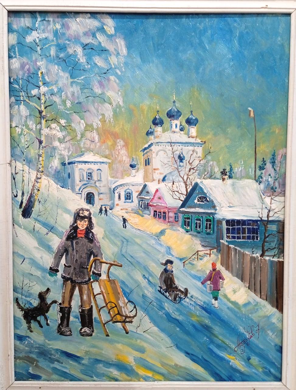 Выставка работ юрьевецких художников