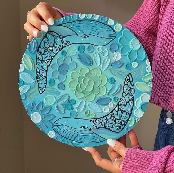 Мастер-класс Фактурная живопись