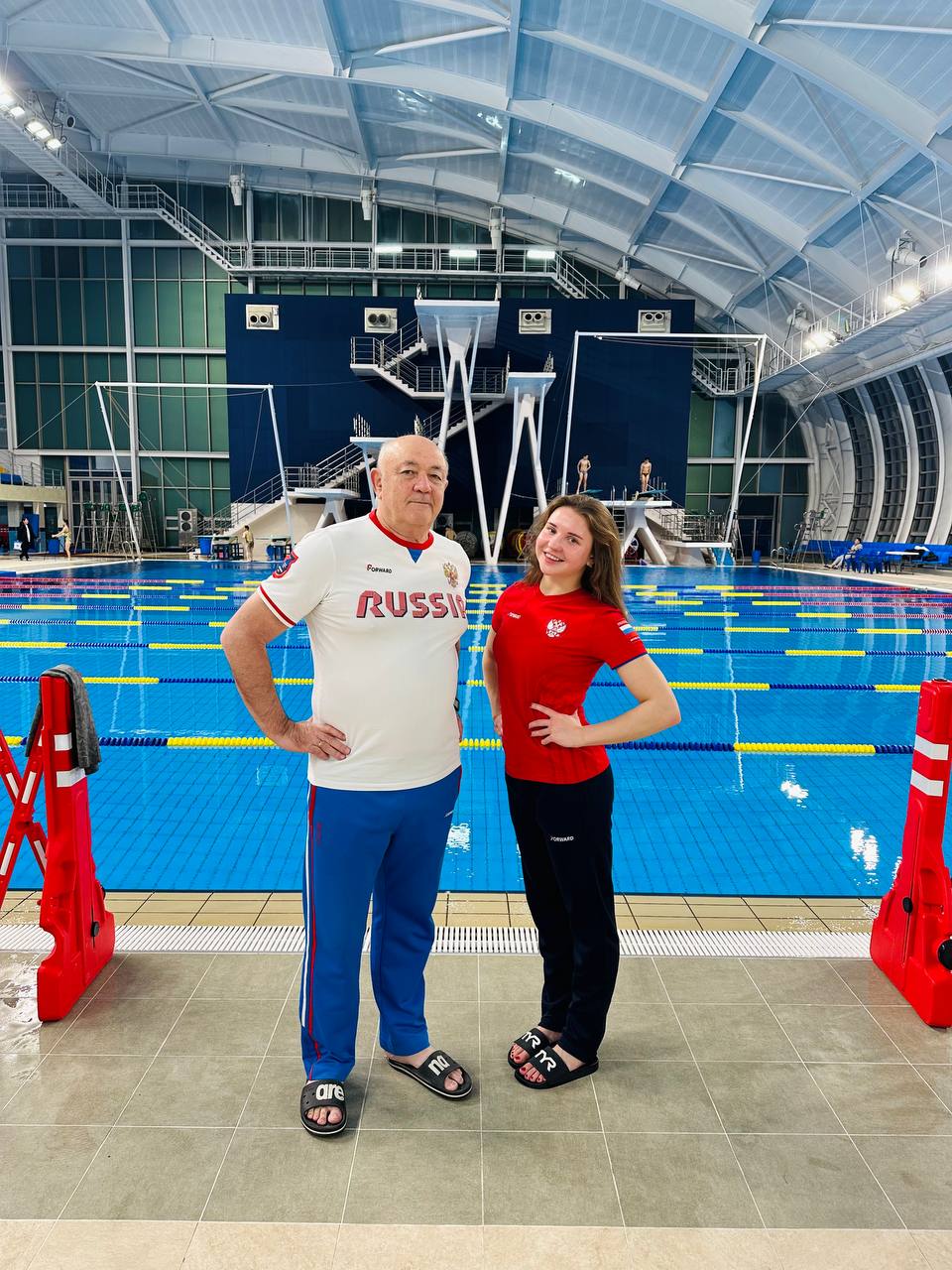 Ульяна Клюева в составе сборной России по прыжкам в воду завершила УТС