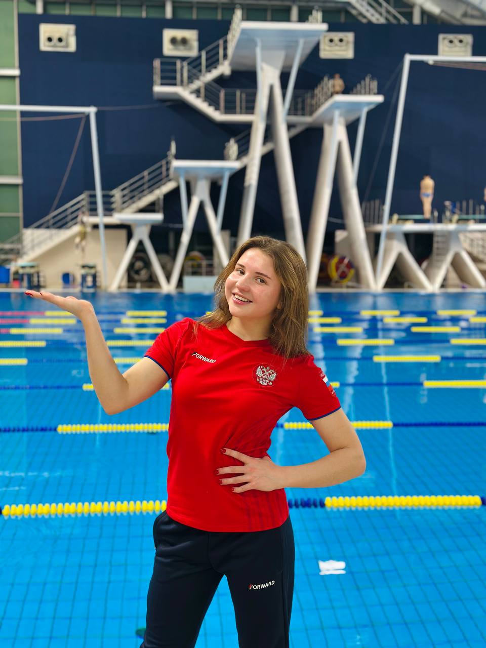 Ульяна Клюева в составе сборной России по прыжкам в воду завершила УТС