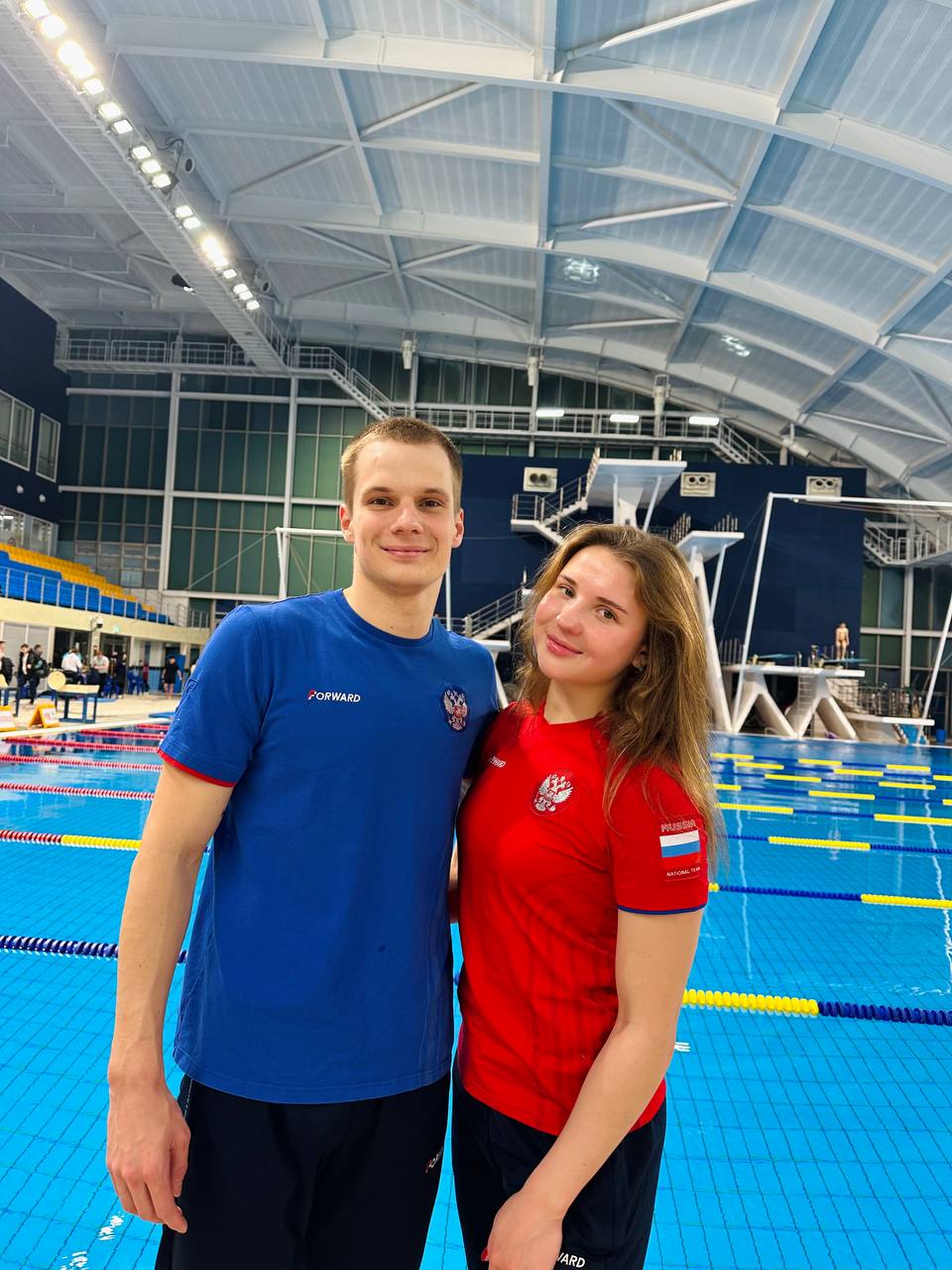 Ульяна Клюева в составе сборной России по прыжкам в воду завершила УТС