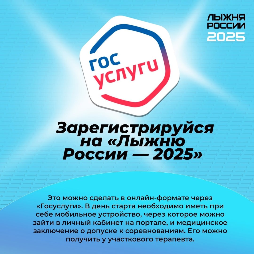 Открытая Всероссийская массовая гонка «Лыжня России» 2025