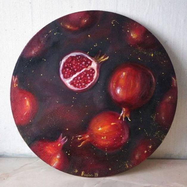 Текстурная паста + акриловая живопись