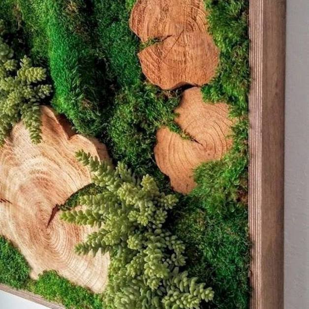 Текстурная паста + акриловая живопись