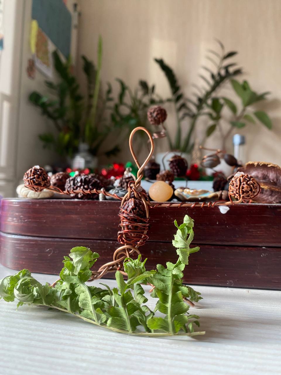 Мастер-класс по созданию рудракша рупина