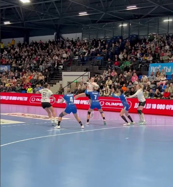 Гандболистки Динамо-Синары против Ростов-Дона