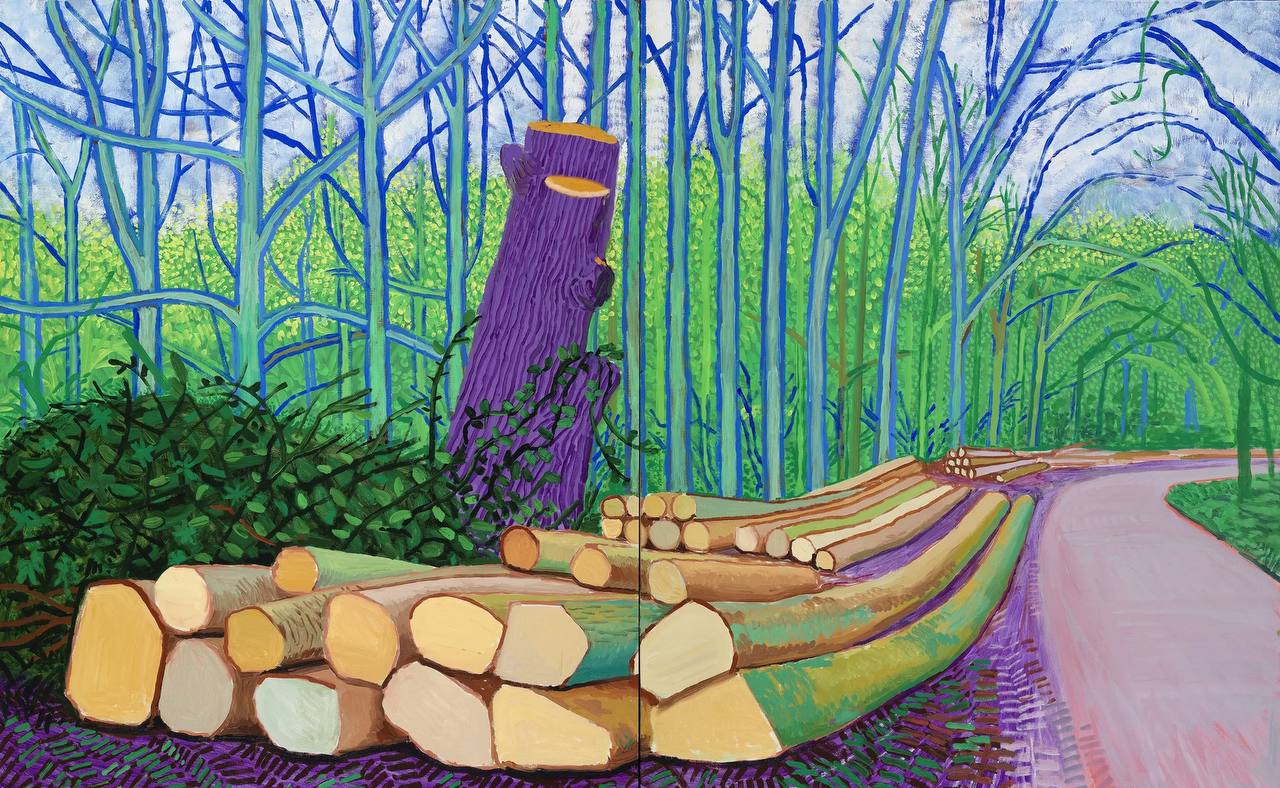 Выставка-ретроспектива Дэвида Хокни