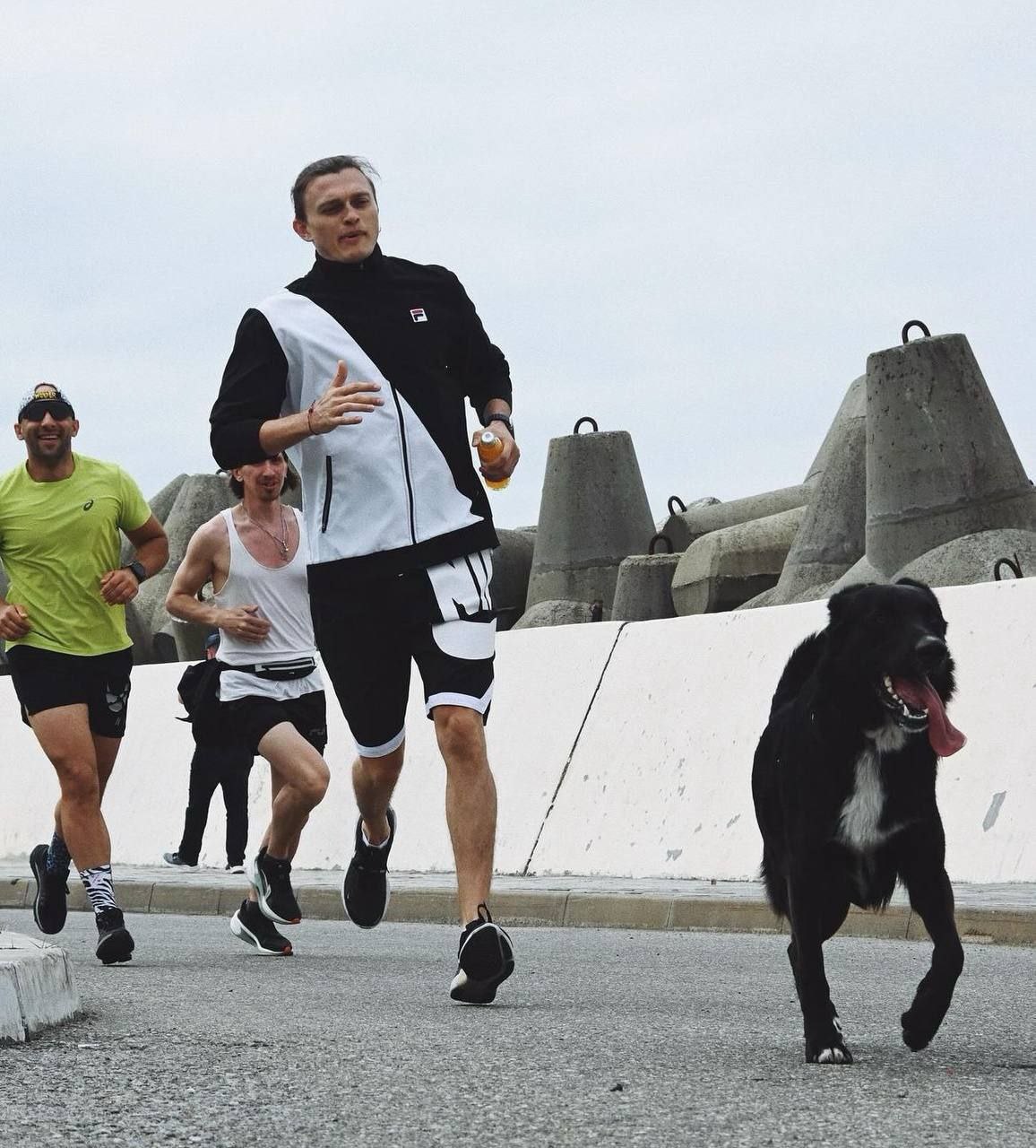 Праздничная тренировка на набережной