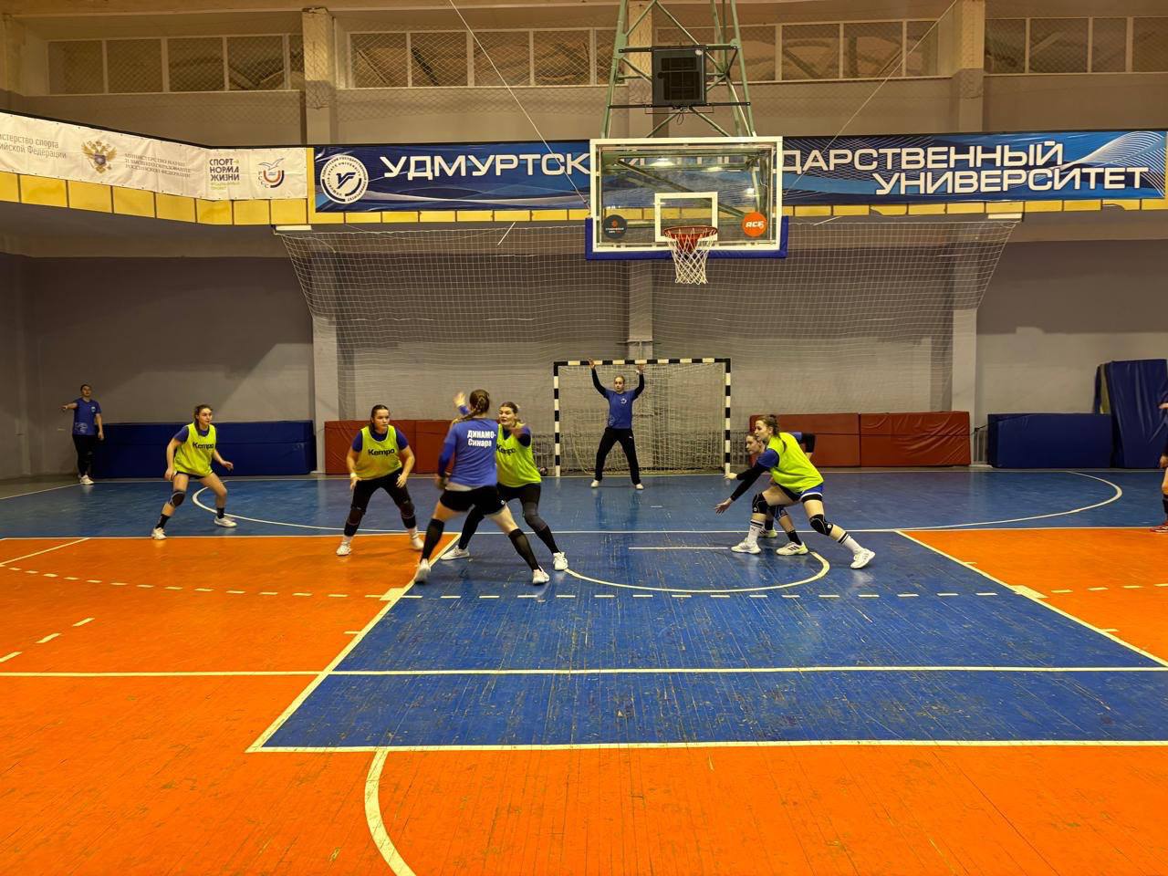 Гандболистки «Динамо-Синары»