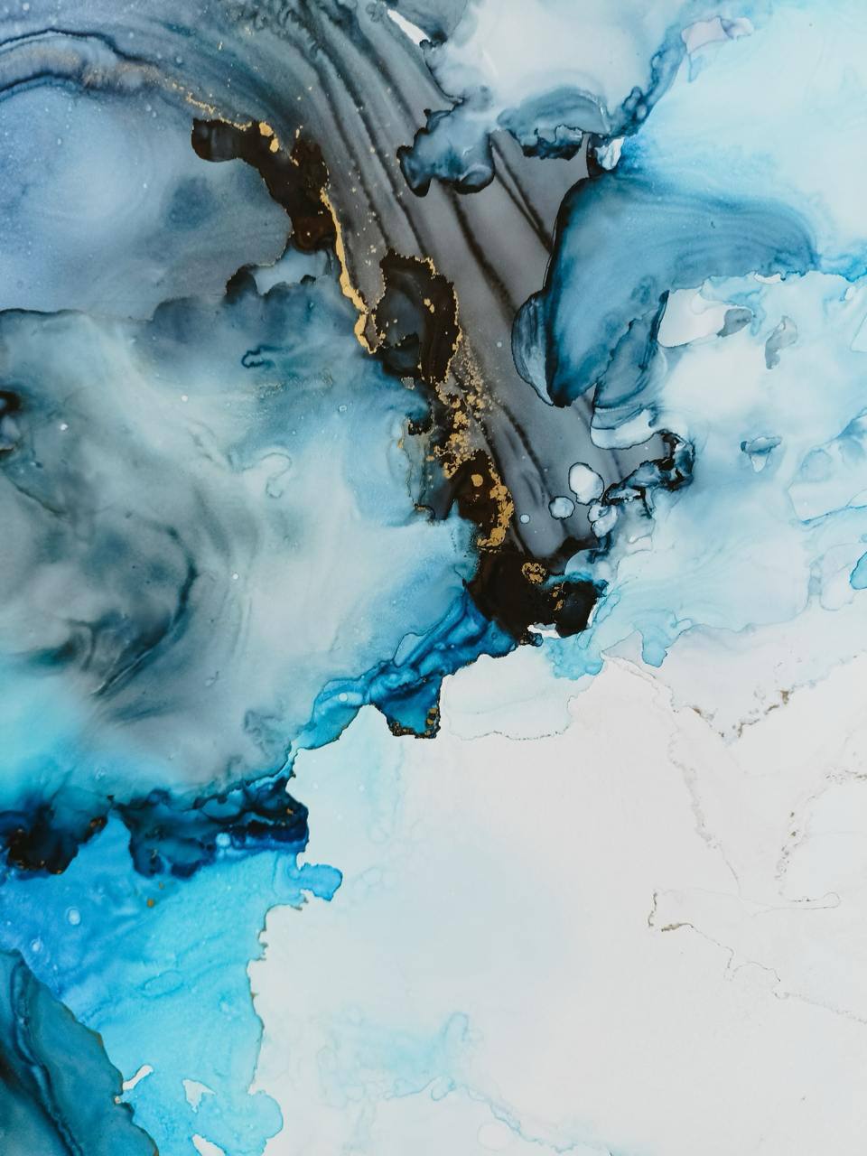 Мастер-класс по алкогольным чернилам