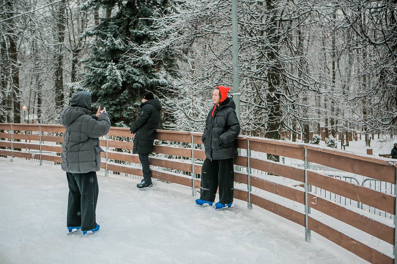 Лунный каток и дискотека на льду