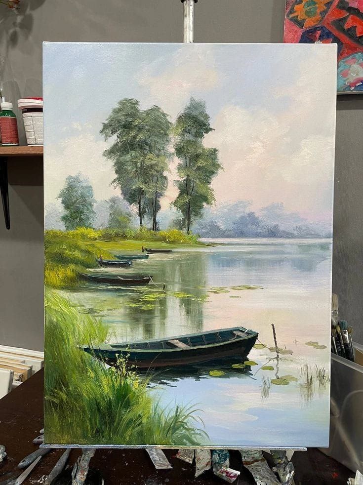 Мастер-класс по живописи маслом