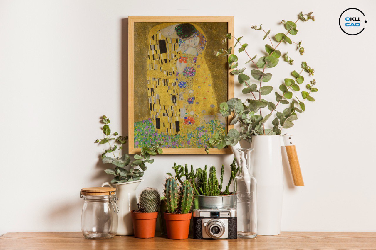 Вечность, заключённая в поцелуе: мастер-класс по живописи в стиле Густава Климта