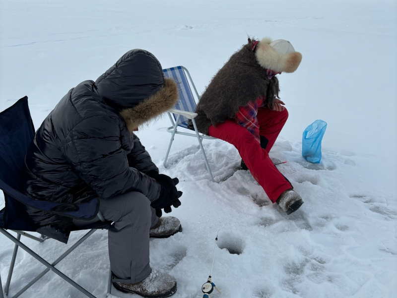 Юный рыболов