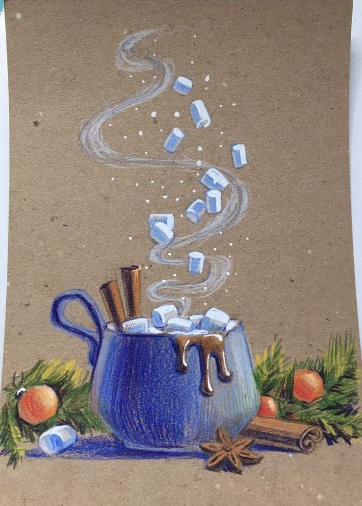 Мастер-класс по живописи масляной пастелью