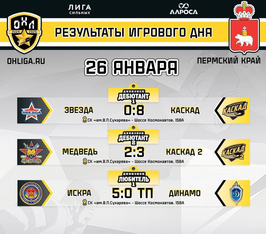 Подведение итогов Офицерской хоккейной лиги