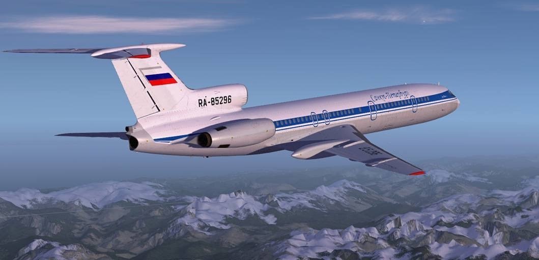 Полет на Авиатренажере «Ту-154»