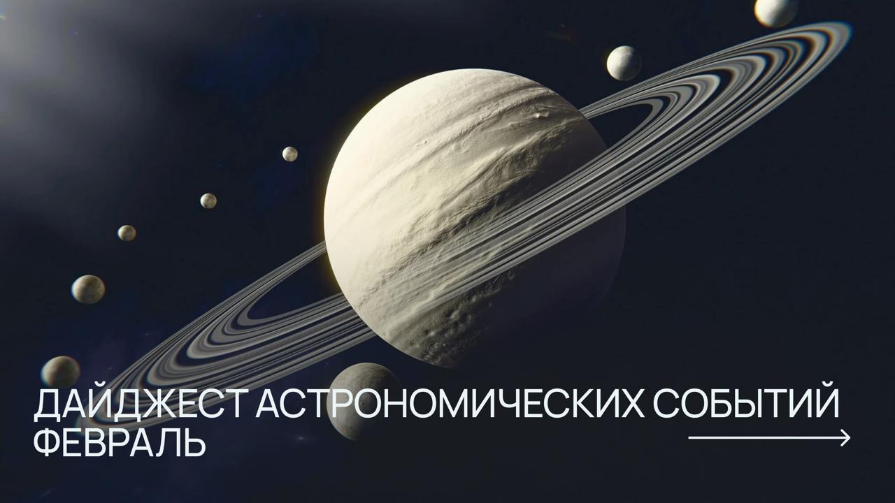 Дайджест астрономических событий в феврале