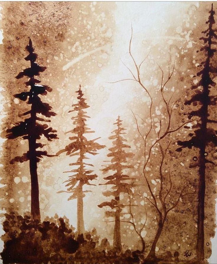 Мастер-класс по кофейной живописи