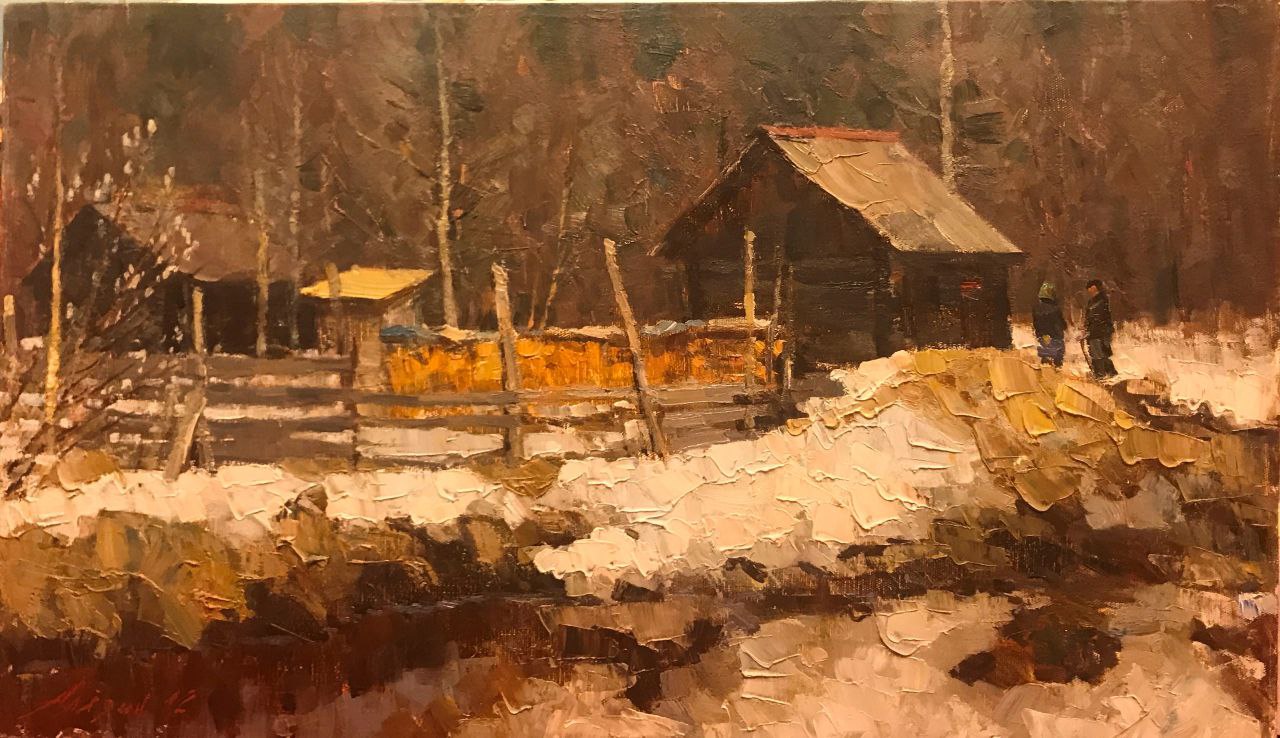 Пленэр на Академической даче им.И.Е. Репина